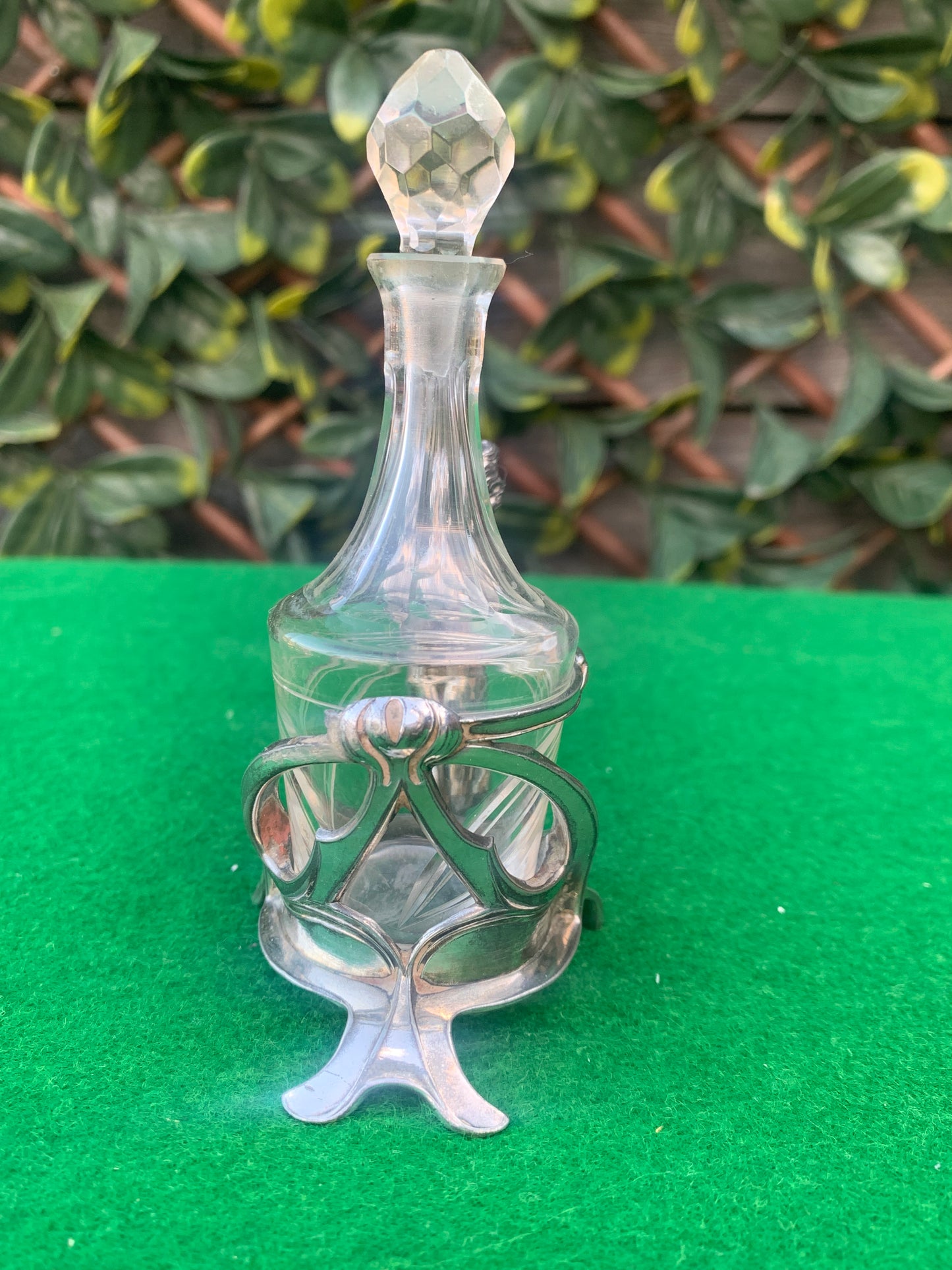 Antique WMF Art Nouveau Scent Bottle (1890-1910)