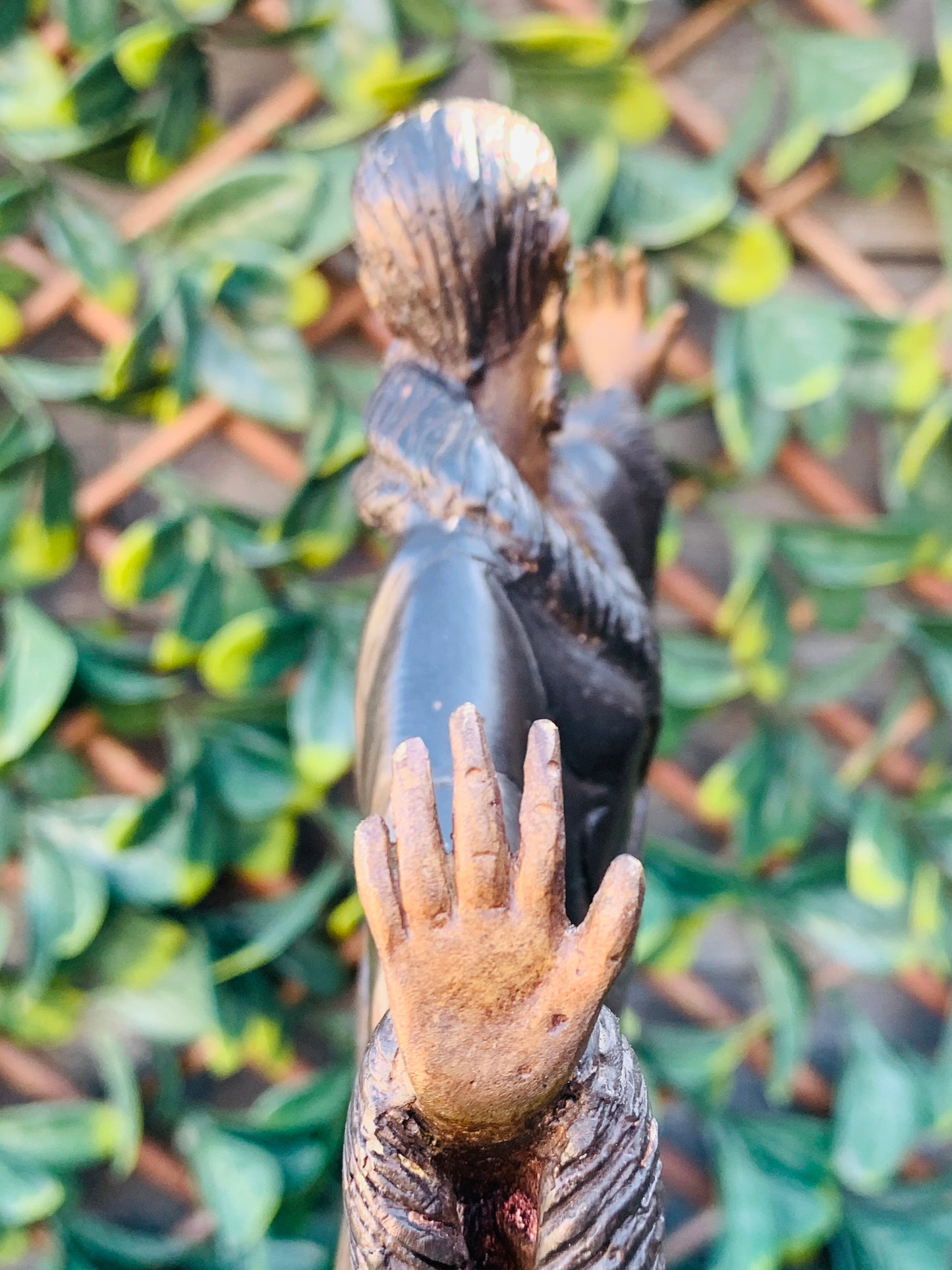 Bronze Female Sculpture in Art Deco style of Erté’s ‘Femme De Luxe’.