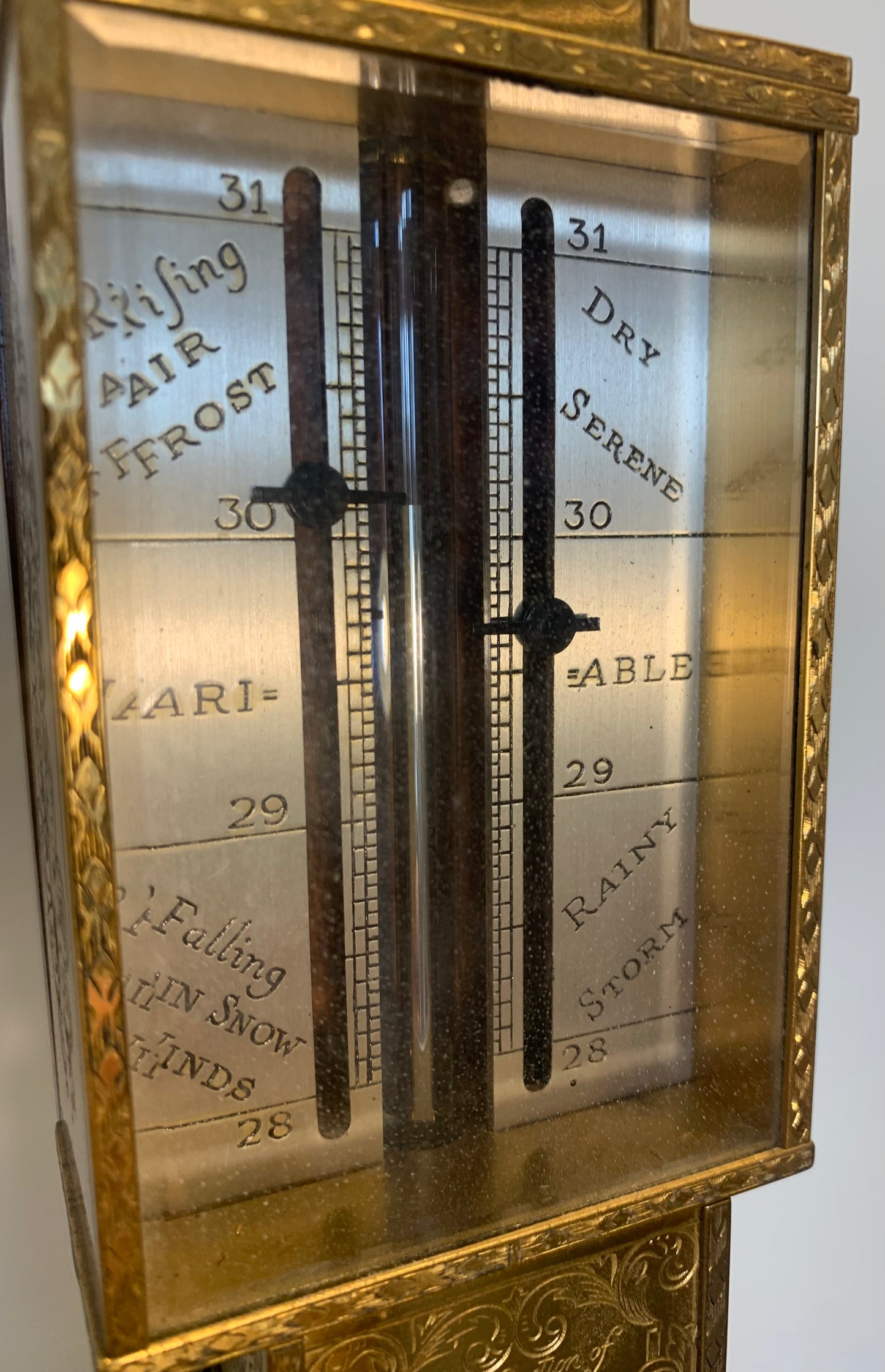 Antique 18th Century Style, Daniel Quare Stick Barometer for 'Garrard the Crown Jewellers'