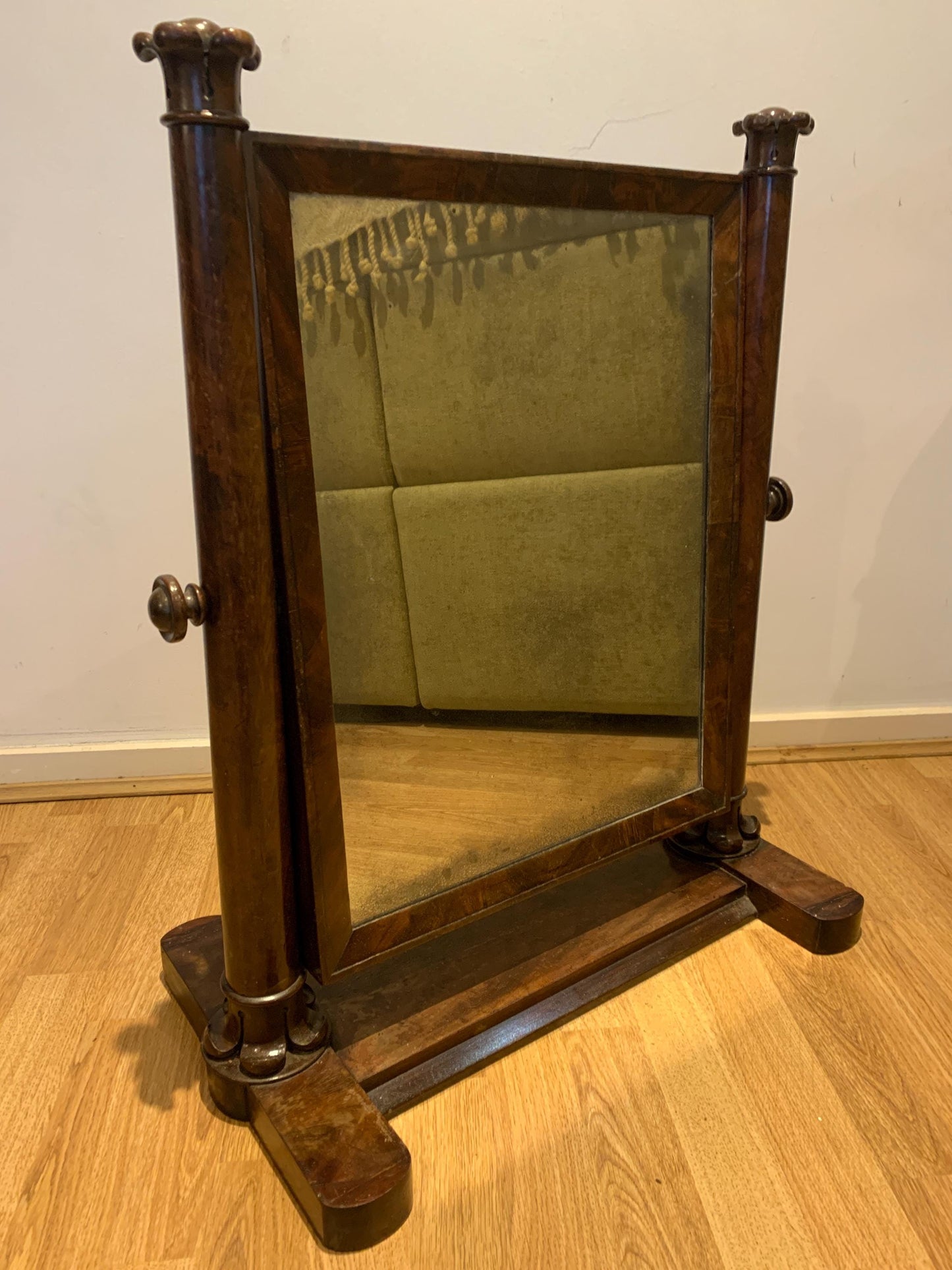 Antique Art Nouveau Dressing Table Swing Mirror circa 1890-1910