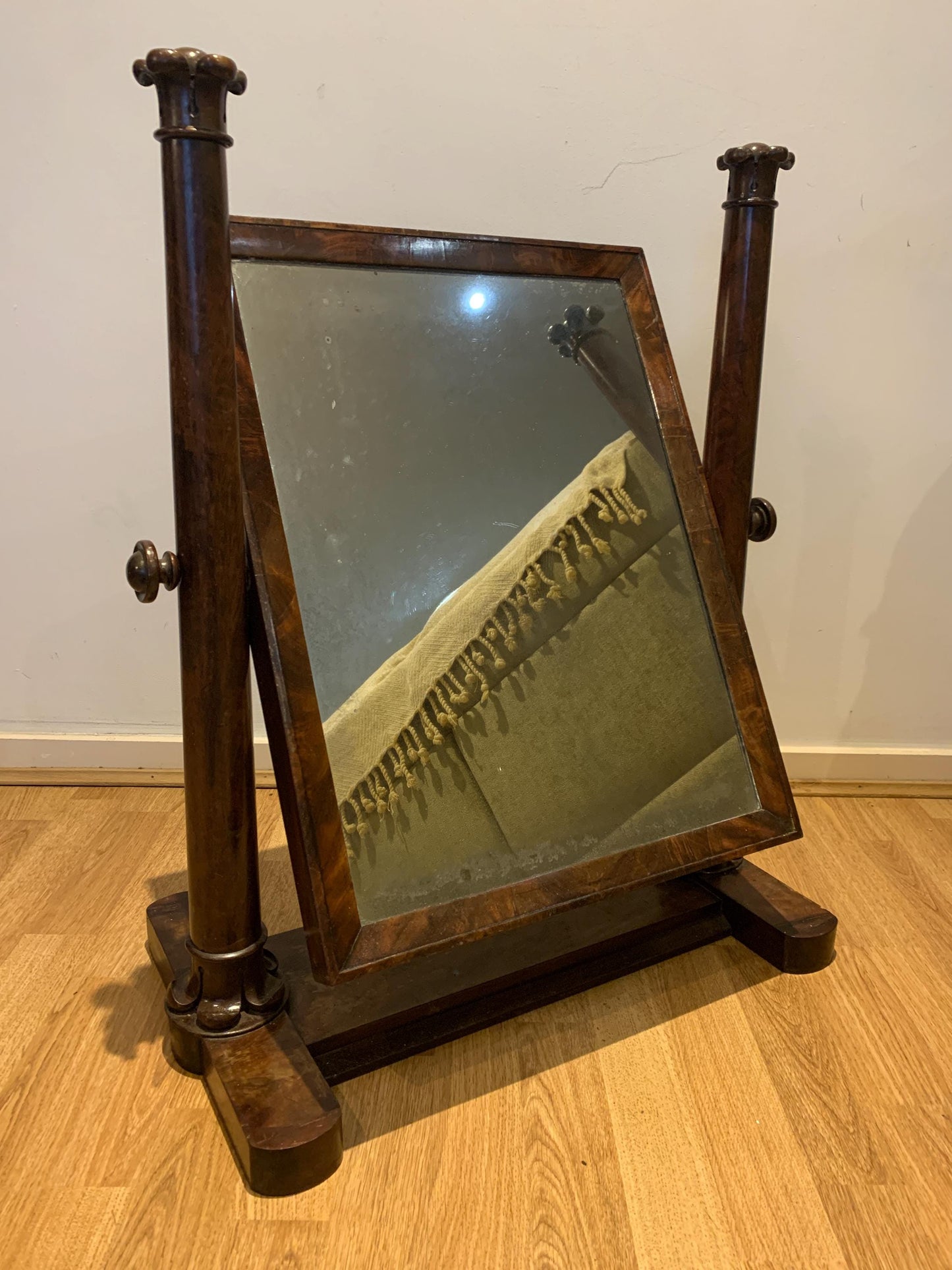 Antique Art Nouveau Dressing Table Swing Mirror circa 1890-1910