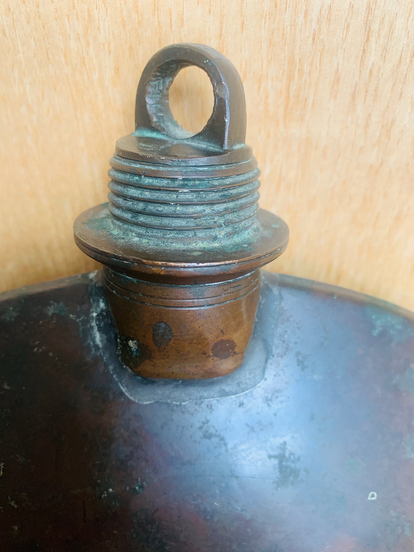 Antique Copper Motorist's / Carriage Foot Warmer or "Hot Water Bottle" (c. 1880's - 1920s)