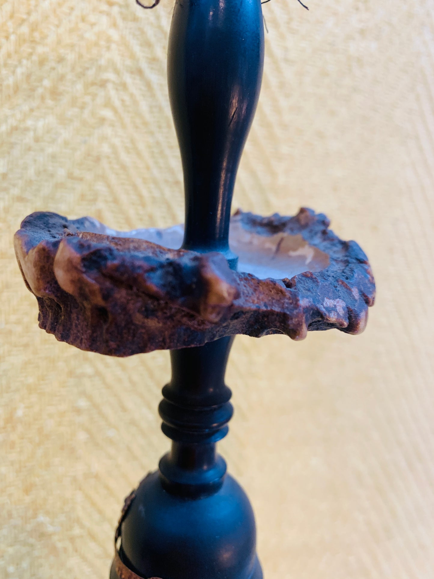 Antique German RESERVIST PIPE WITH PORCELAIN PIPE BOWL - 'RESERVISTENPFEIFE MIT PORZELLAN-PFEIFENKOPF' (1906-1908)