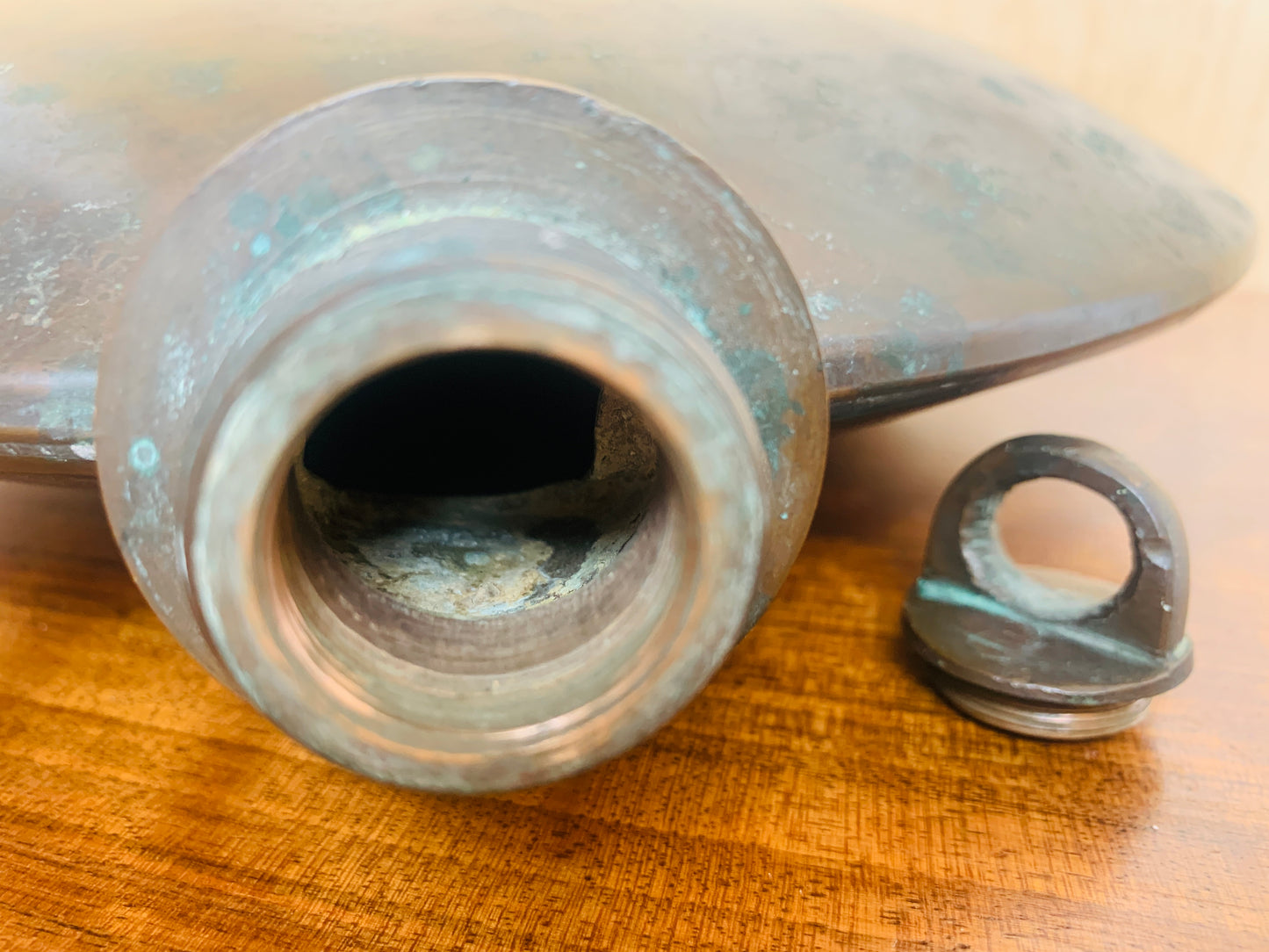 Antique Copper Motorist's / Carriage Foot Warmer or "Hot Water Bottle" (c. 1880's - 1920s)
