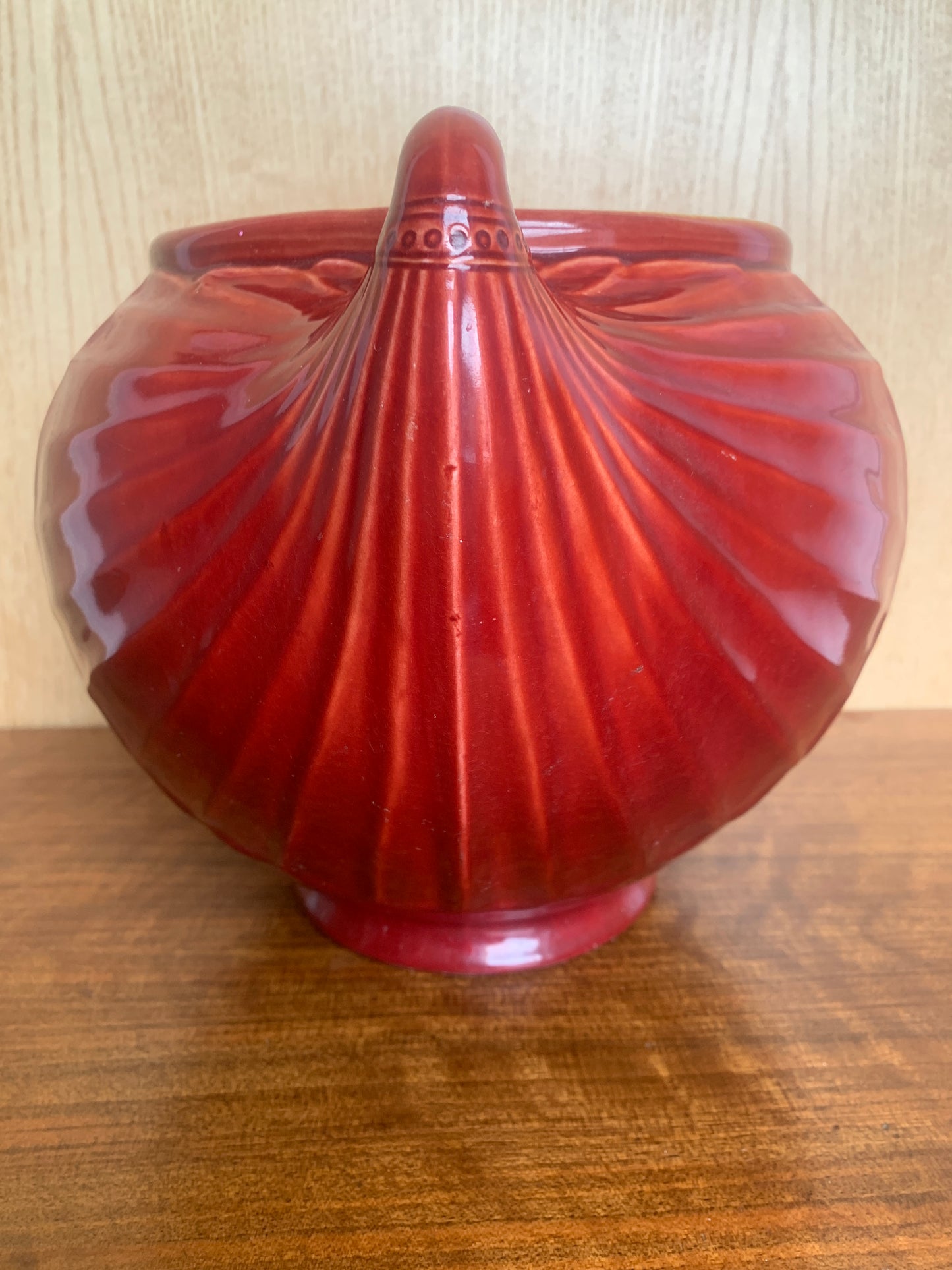 Antique Bretby Art Pottery Jardiniere by Christopher Dresser – Rare Early Production (c. mid to late 1800s)
