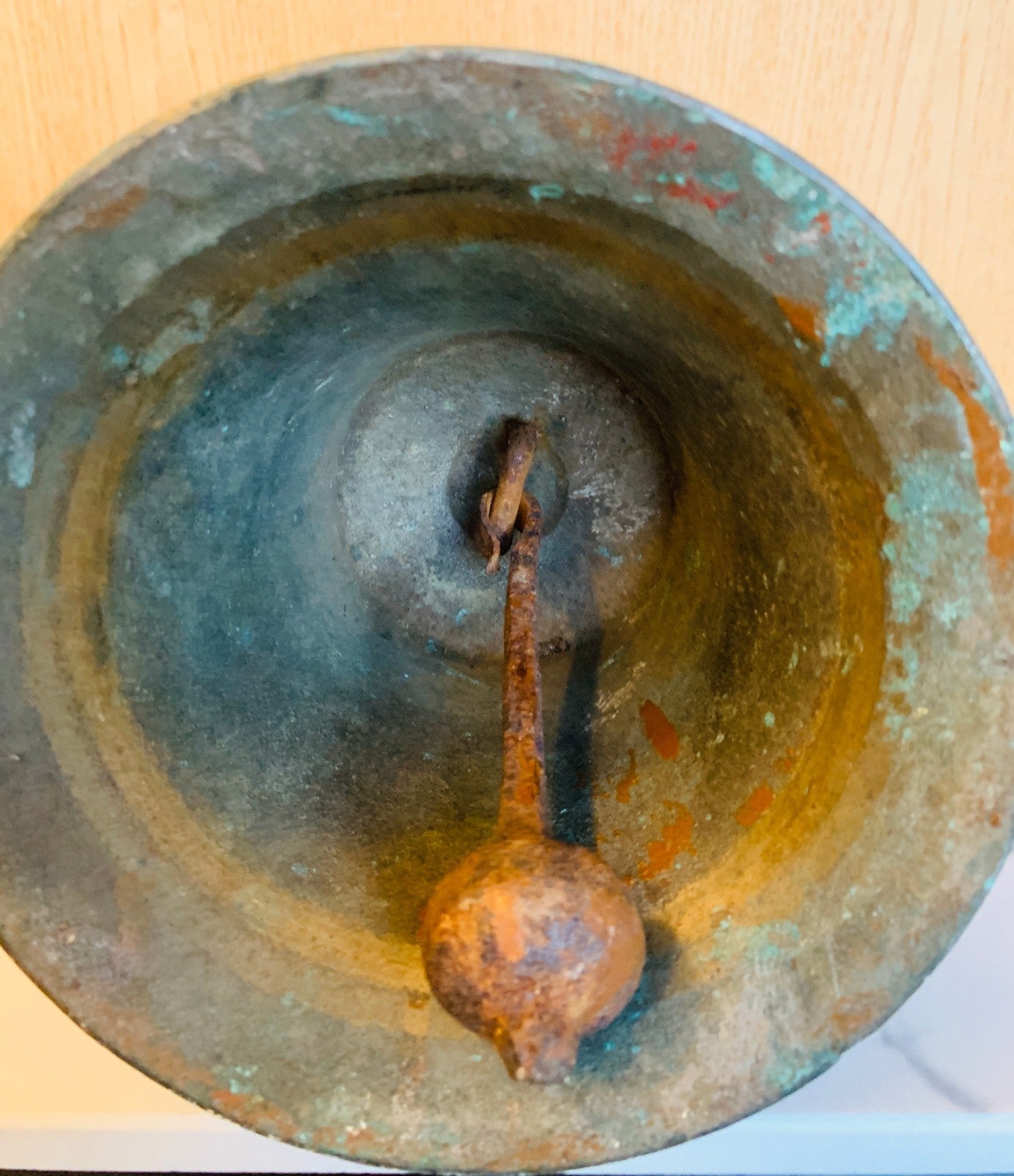 Rare Georgian Bronze Town Crier’s Bell Watchman’s Alarm Handbell (c. 1714–1830)