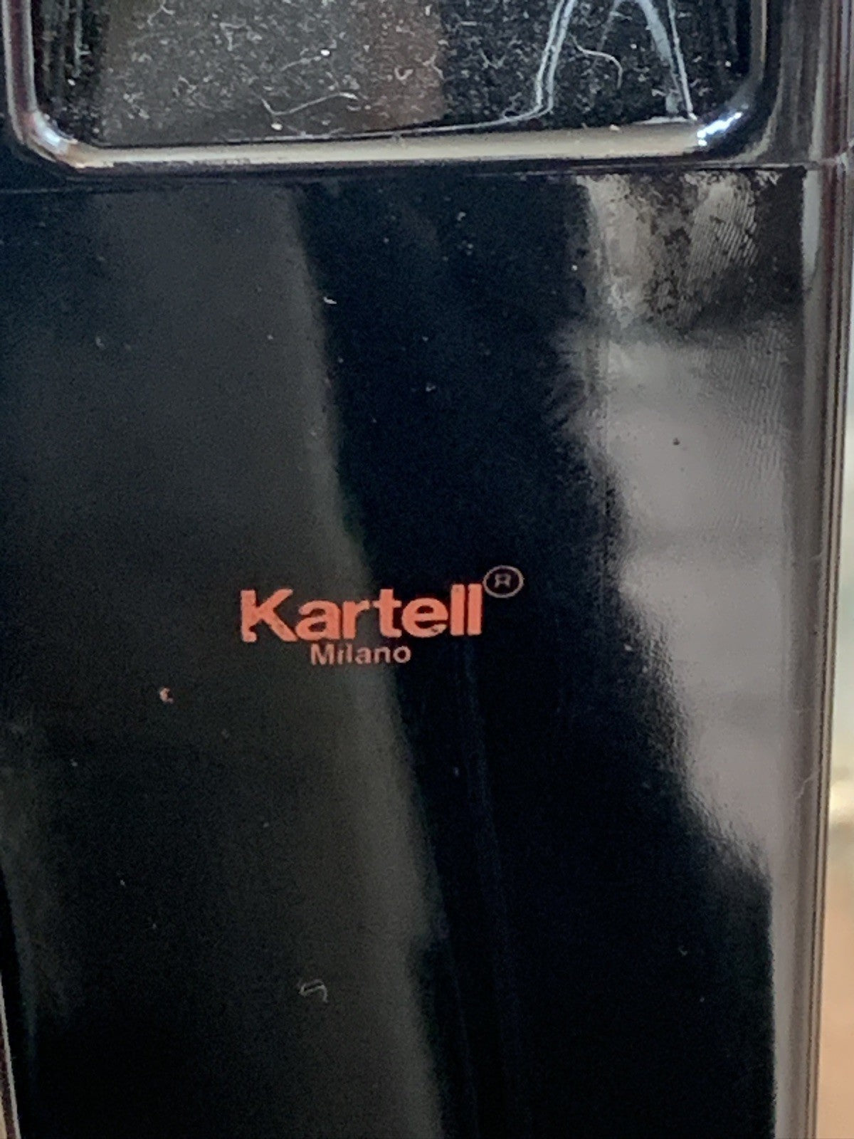 Pair of Philippe Starck –Kartell ‘One More’ Counter Stools (65cm)  Glossy Black