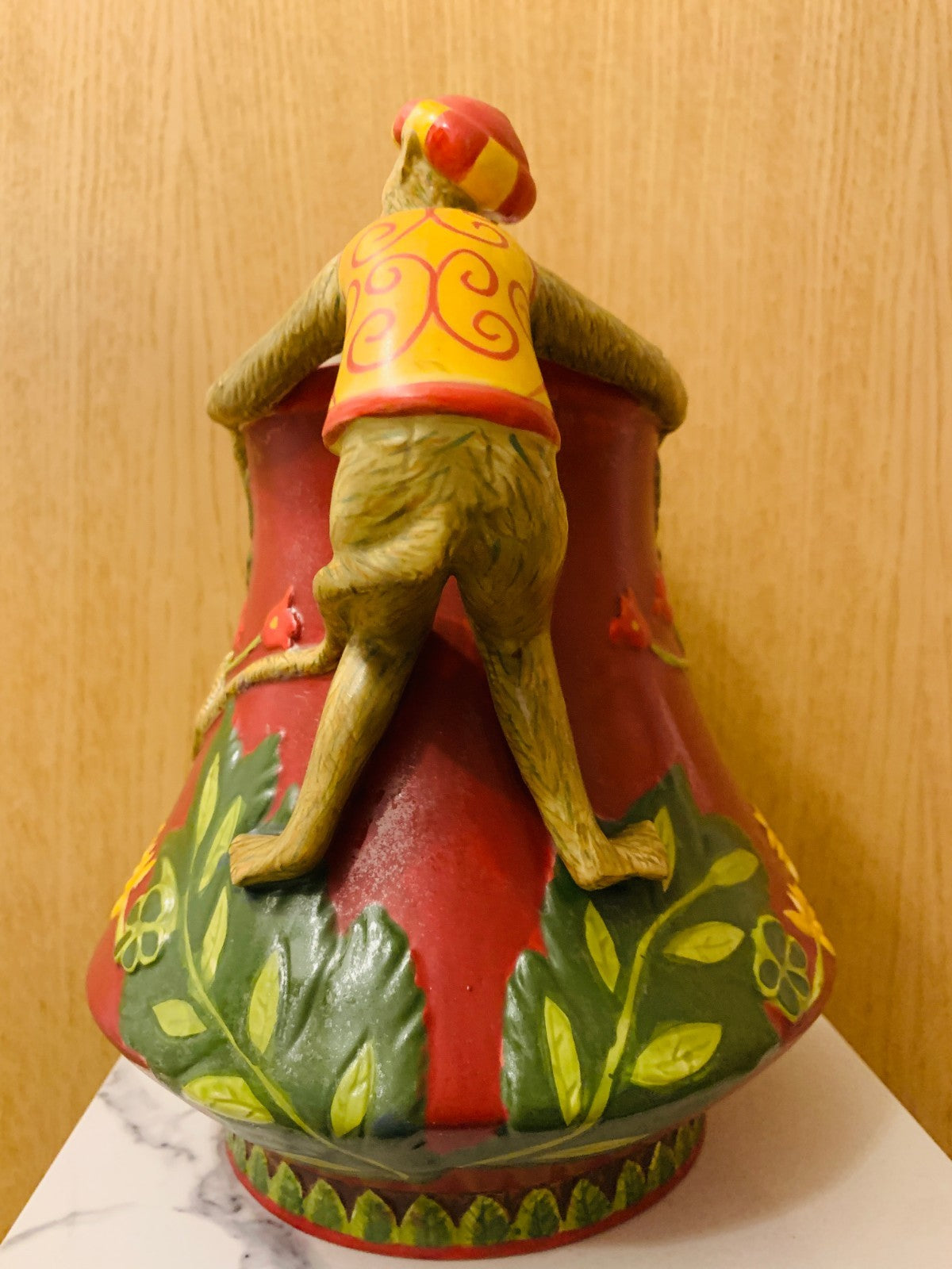 Striking Decorative Monkey Pitcher / Jug (Majolica Minton Style Tribute)