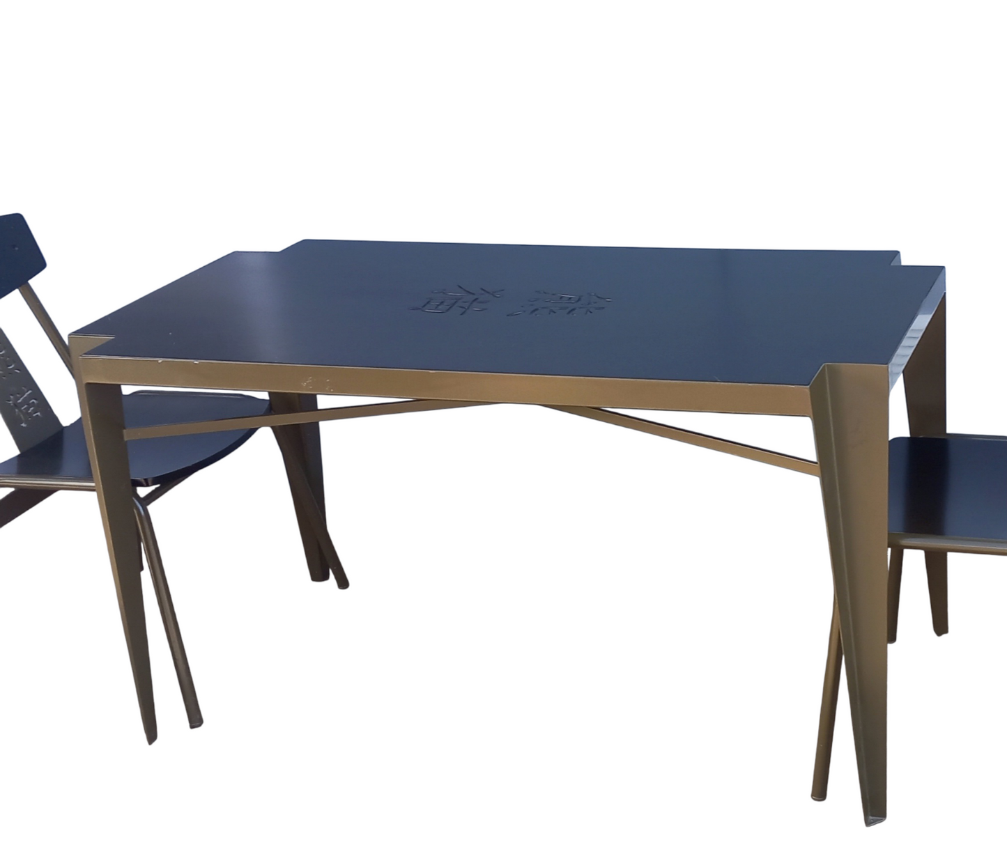 Rare CRAVT Original 'Pandasia' Prototype Table & Chairs Set for Ouwehands Zoo