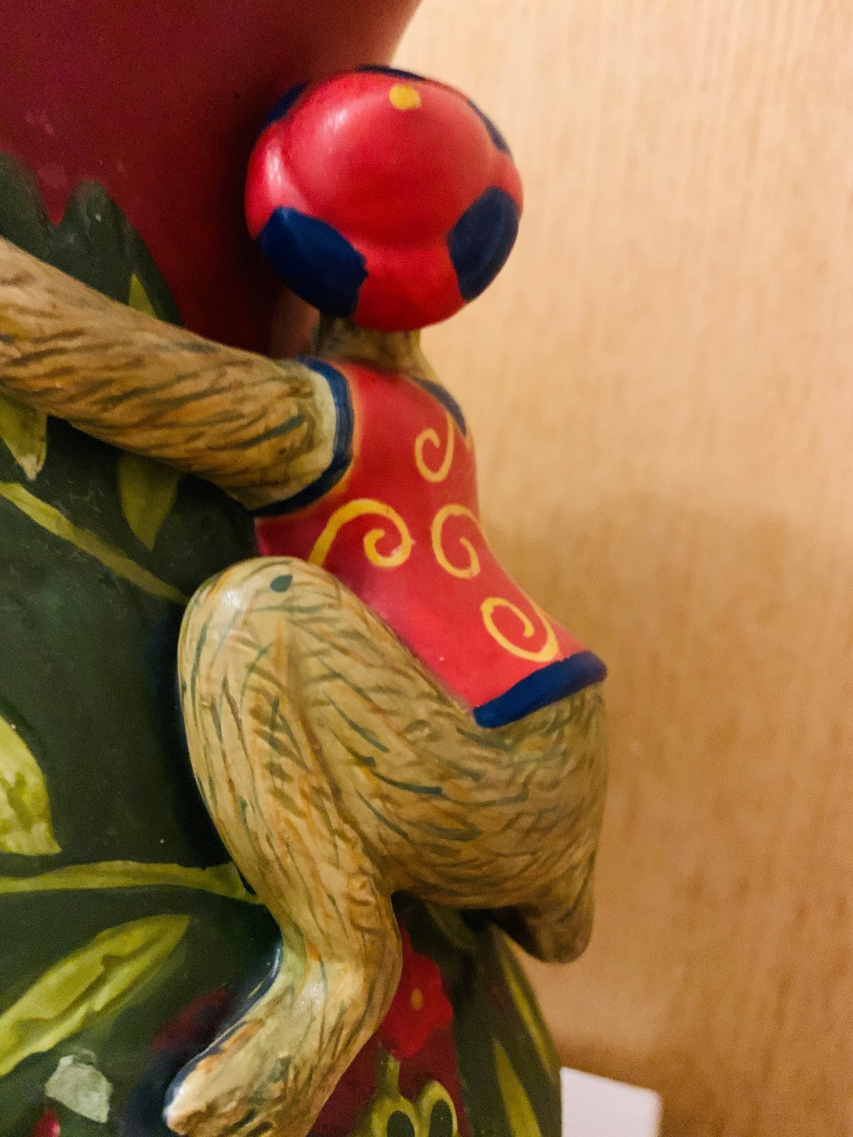 Striking Decorative Monkey Pitcher / Jug (Majolica Minton Style Tribute)