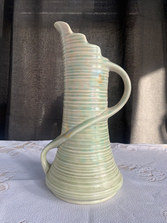Beautiful 1930's Beswick ware art deco jug/ewer with twist handle