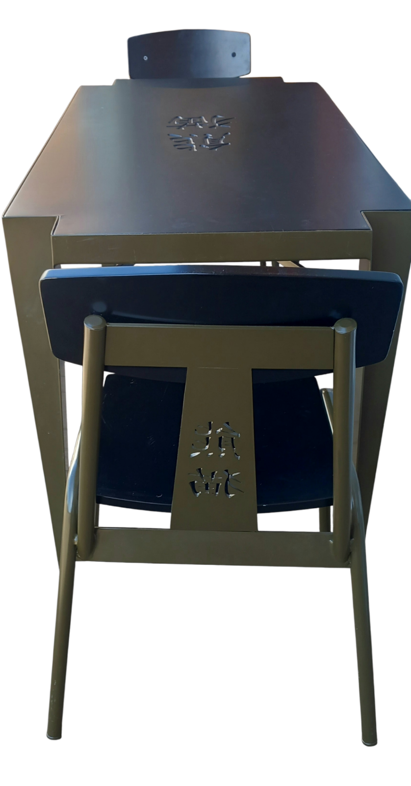 Rare CRAVT Original 'Pandasia' Prototype Table & Chairs Set for Ouwehands Zoo