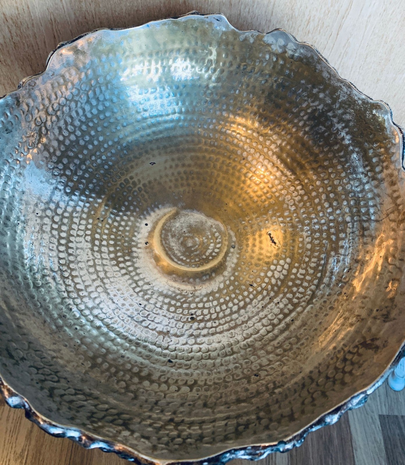 Rare Early Vintage Michael Aram Signed Serving Bowl & Servers Set  1989- 1995