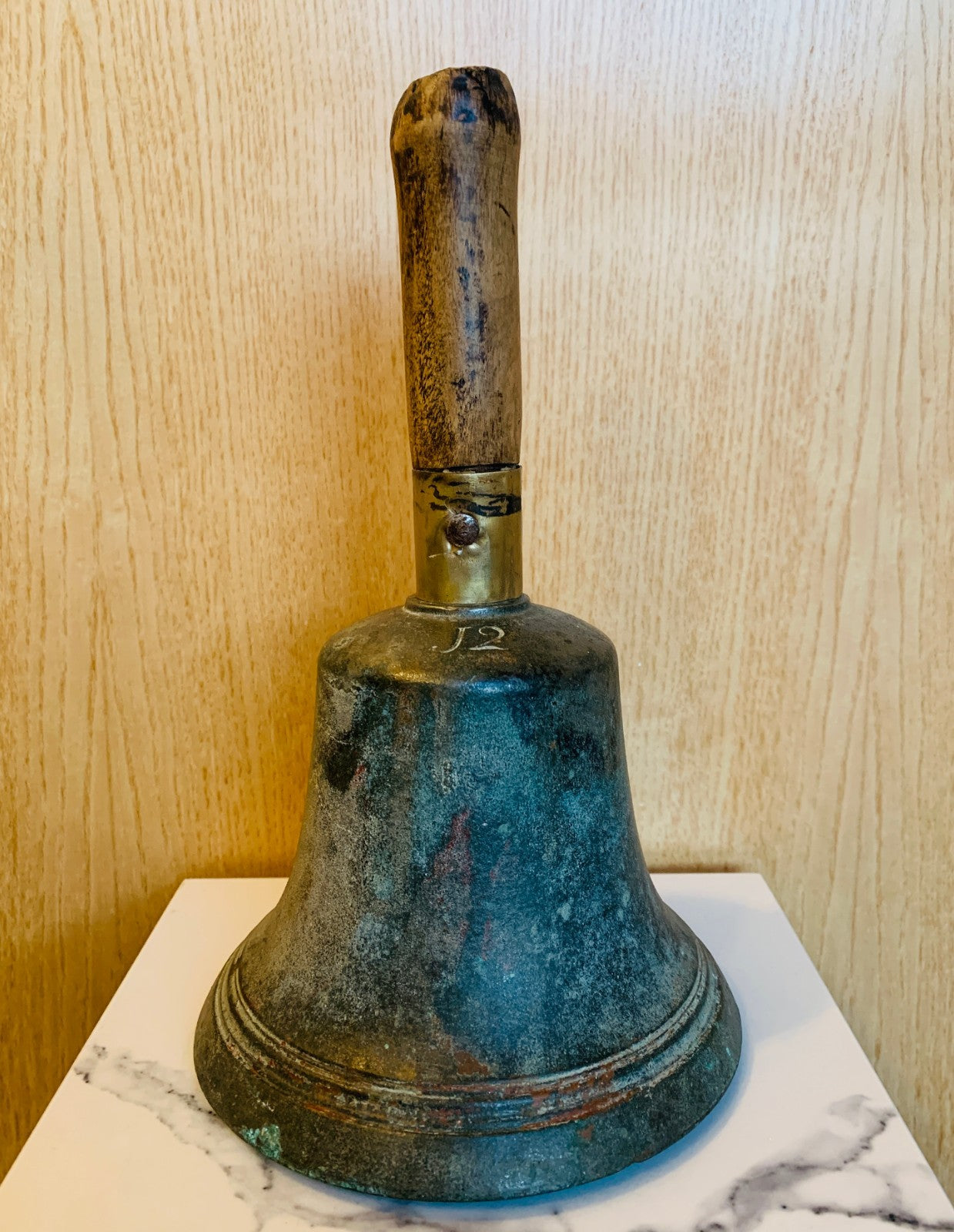 Rare Georgian Bronze Town Crier’s Bell Watchman’s Alarm Handbell (c. 1714–1830)