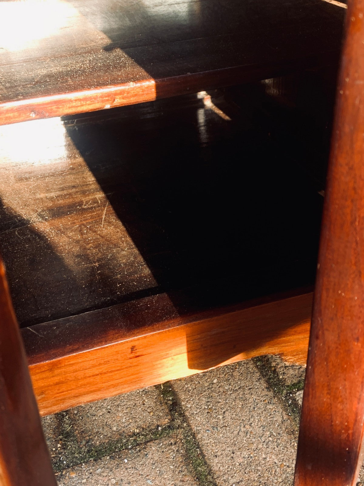 Antique Chinese Elm "Kang" Cabinet Low Long Sideboard Cupboard TV Media Console