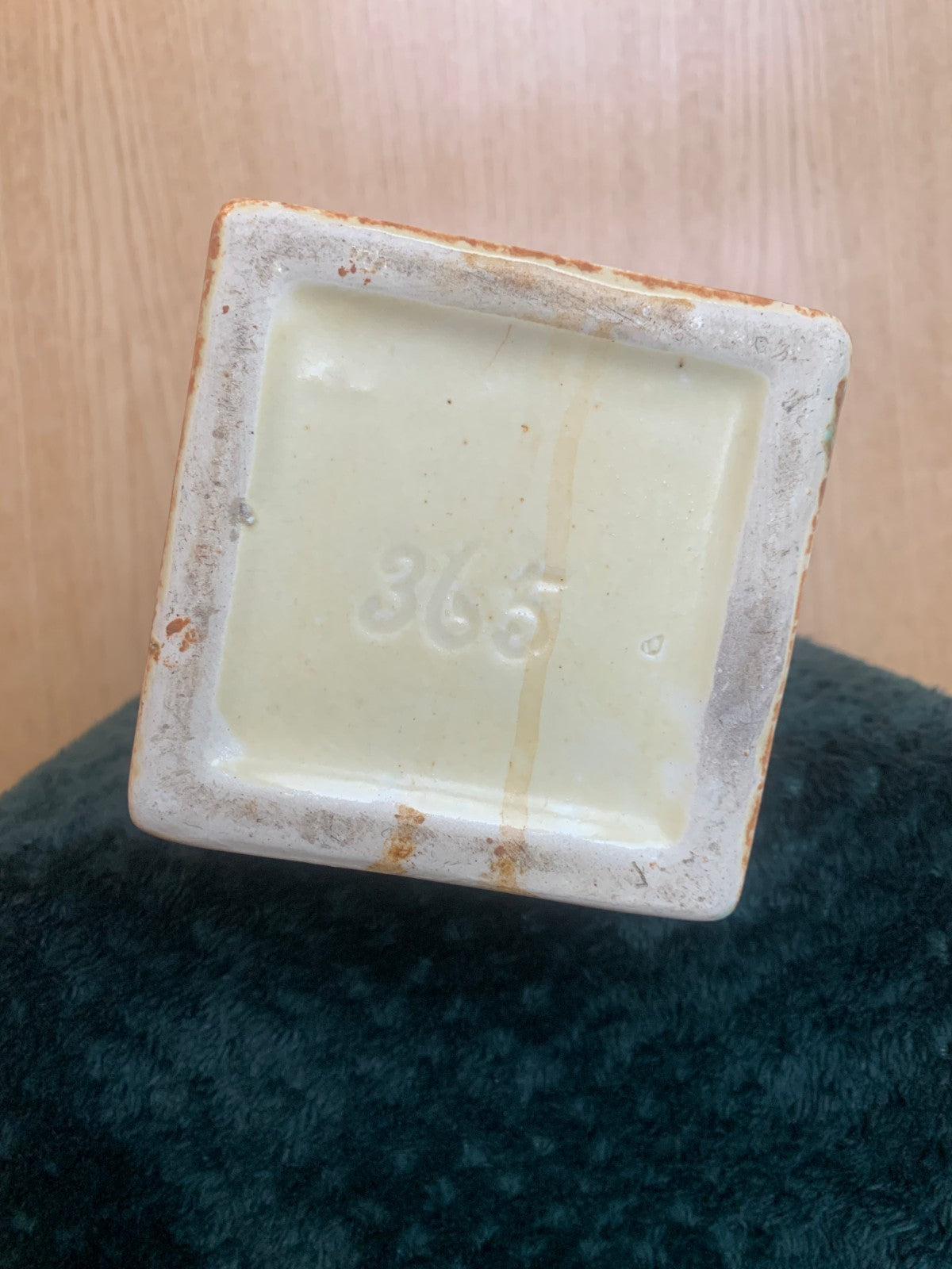 Beautiful Vintage 1930’s-40’s , E Radford Art Deco Jug Vase Pitcher Hand Painted