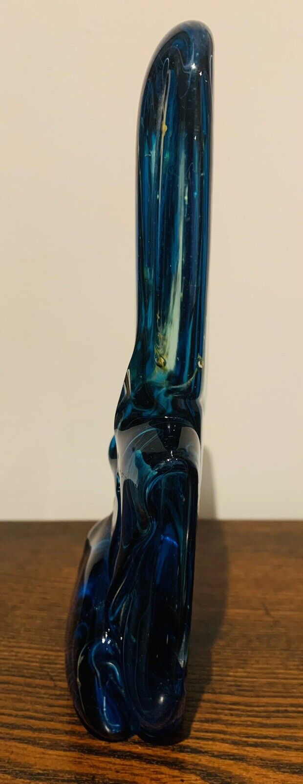 Mdina Vintage 'Sea & Sand Collection' Freeform Glass Sculpture (MCM)