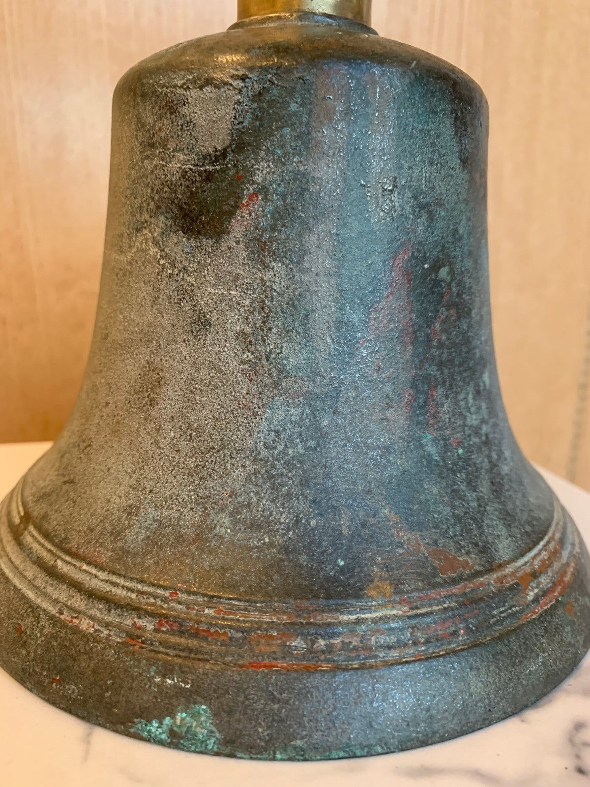 Rare Georgian Bronze Town Crier’s Bell Watchman’s Alarm Handbell (c. 1714–1830)