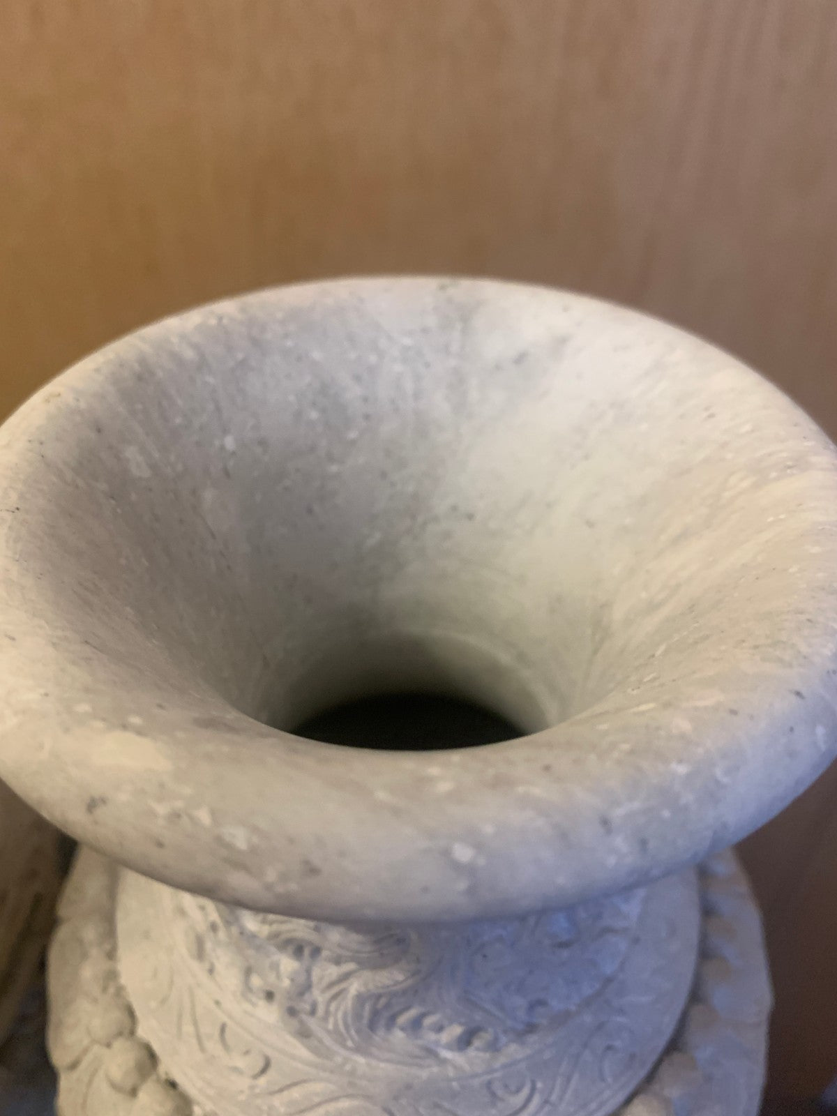 Antique Pair Chinese Carved Soapstone Dragon Vases Late Qing, Early Republican