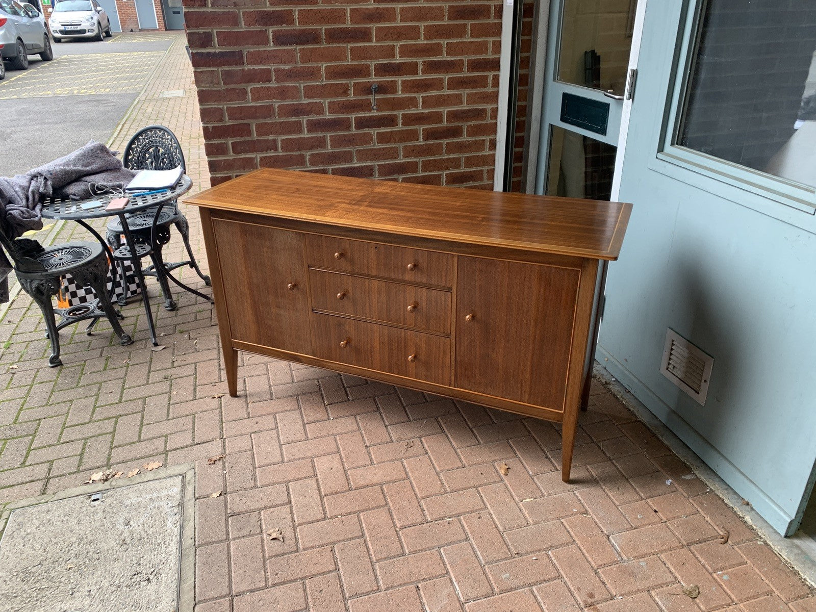Mid-Century Modern Teak Sideboard, Attributed to A. Younger -John Herbert Design
