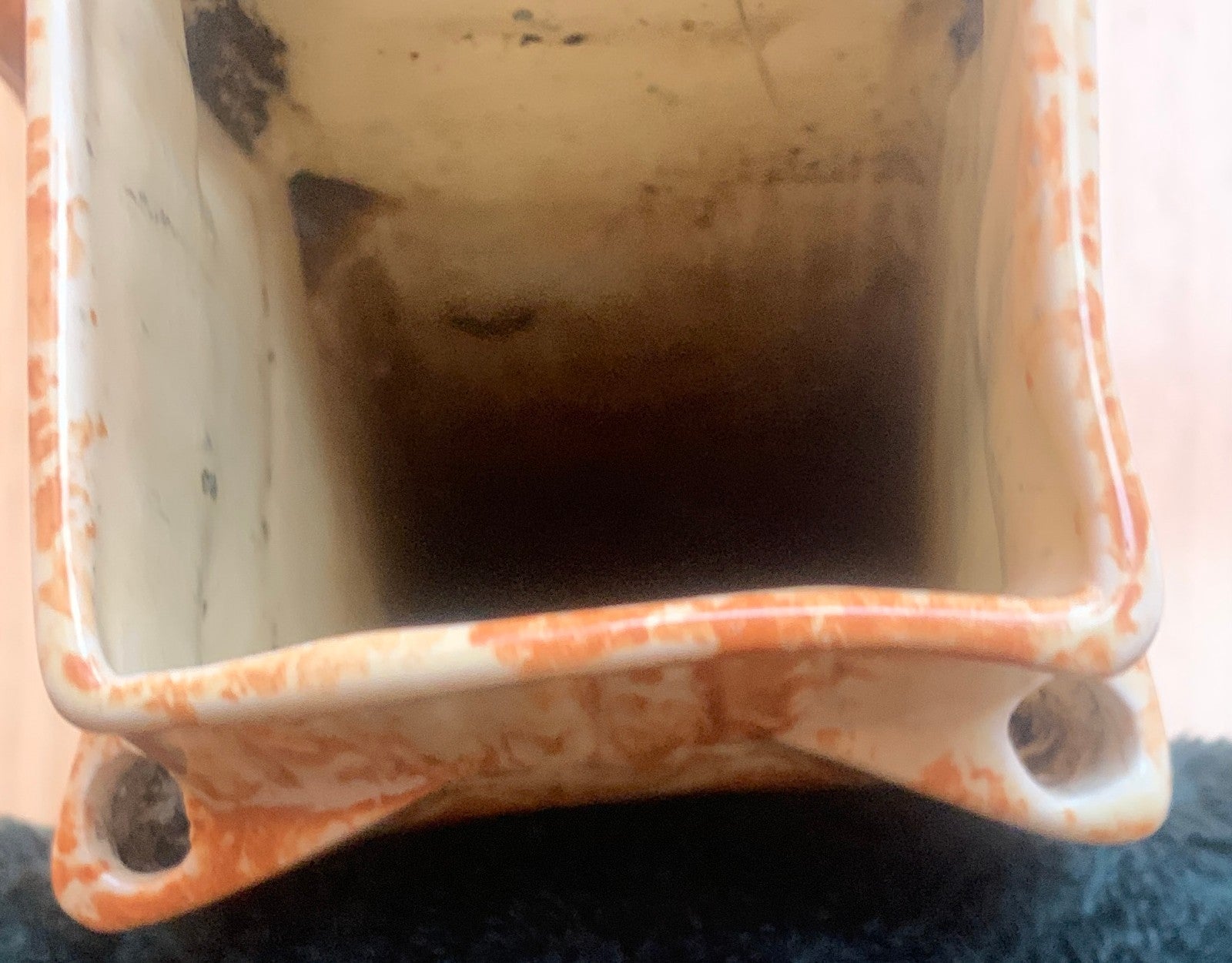 Beautiful Vintage 1930’s-40’s , E Radford Art Deco Jug Vase Pitcher Hand Painted