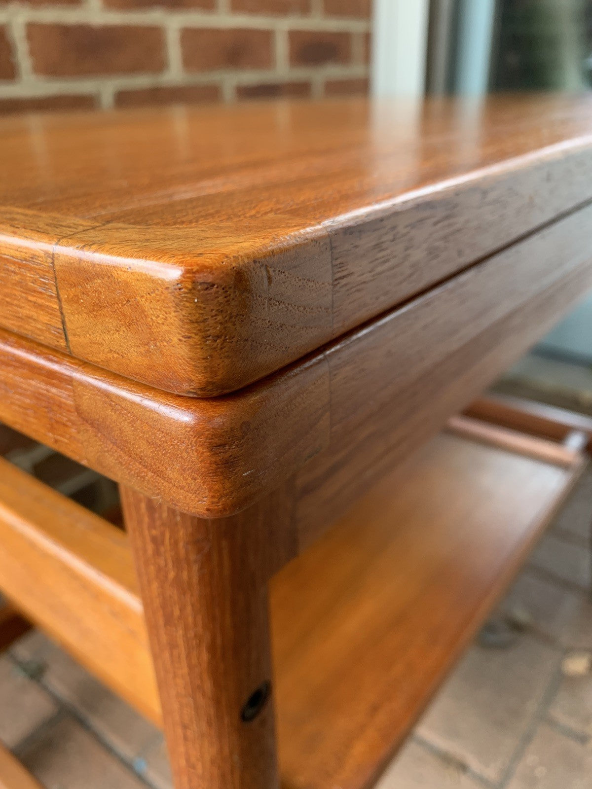 Kurt Østervig Model 112 Extendable Bar Cart, Danish Teak & Formica, Jason Mobler