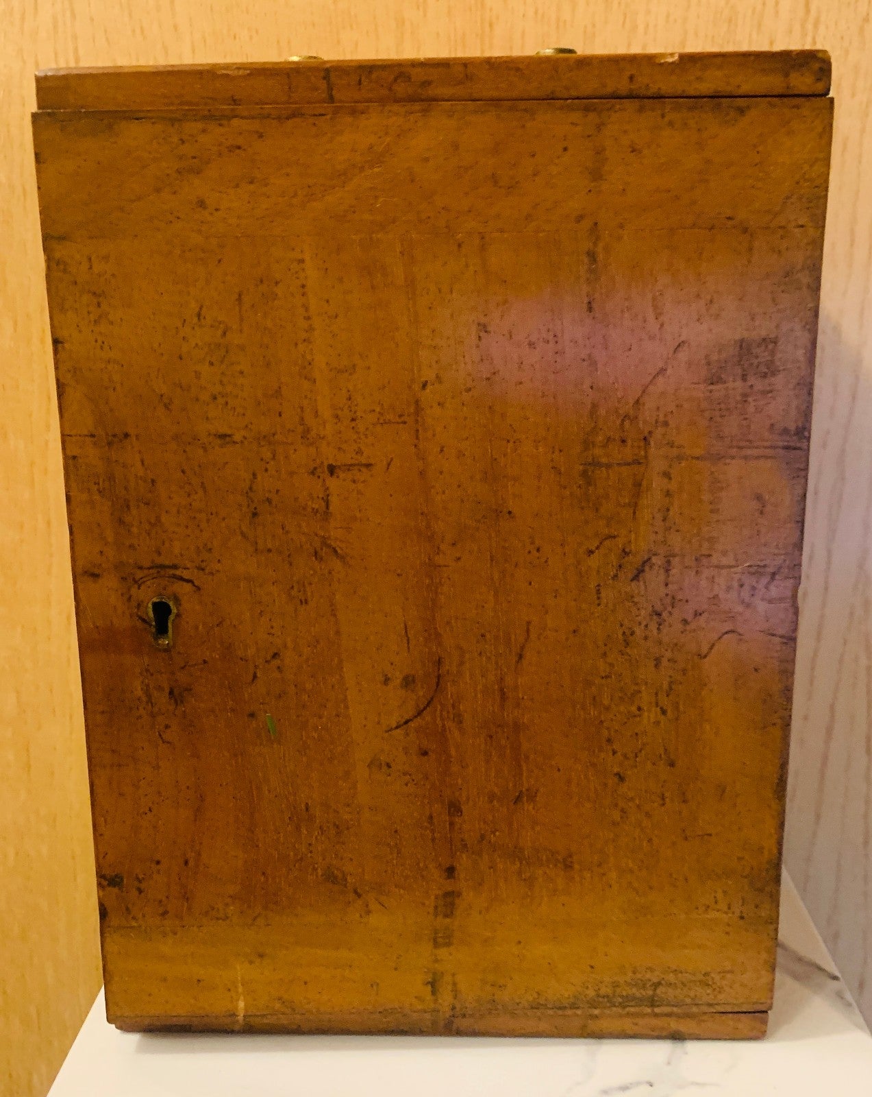 Antique Victorian Brass Bar-Limb Microscope by A. Franks Ltd, Manchester c. 1880