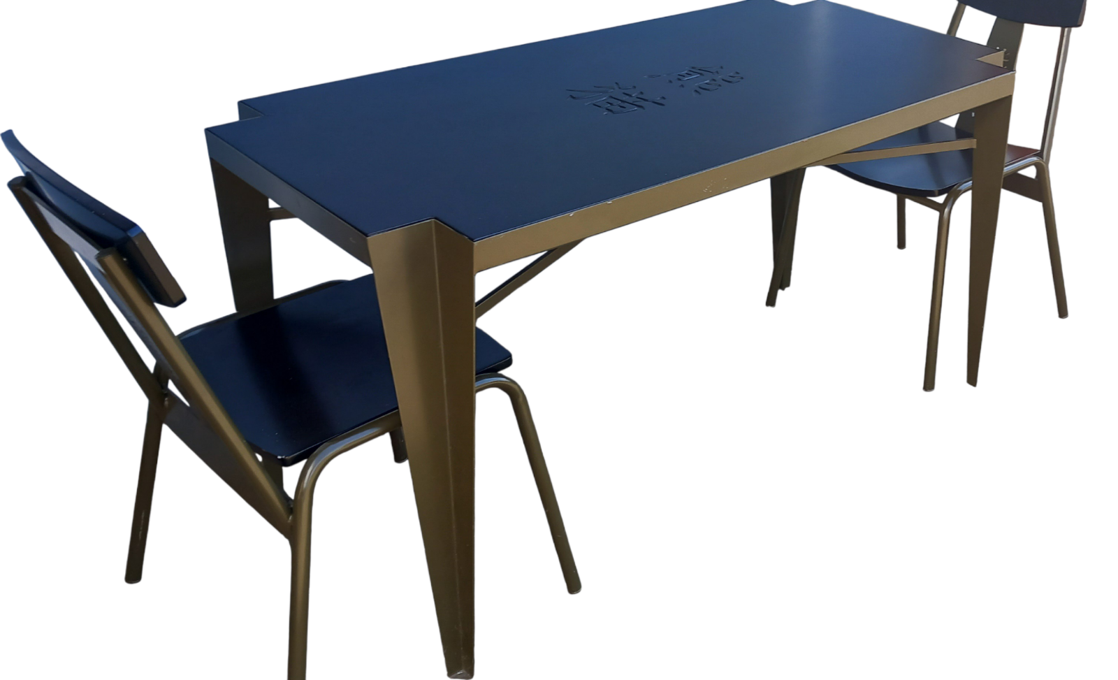 Rare CRAVT Original 'Pandasia' Prototype Table & Chairs Set for Ouwehands Zoo