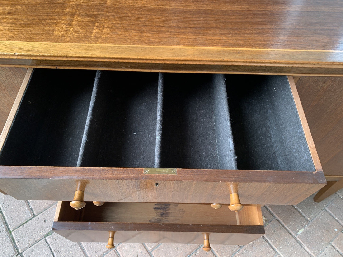 Mid-Century Modern Teak Sideboard, Attributed to A. Younger -John Herbert Design