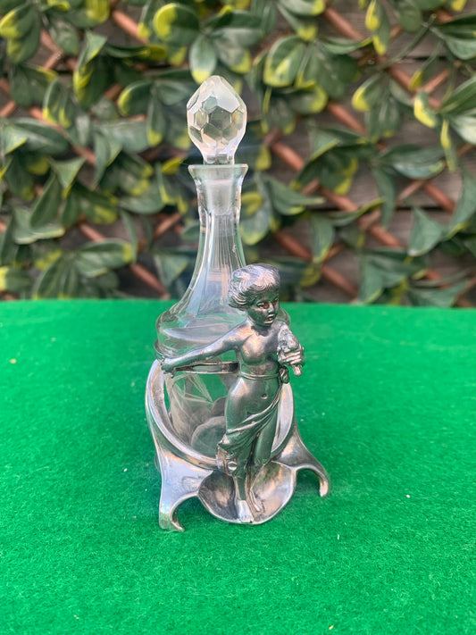 Antique WMF Art Nouveau Scent Bottle (1890-1910)