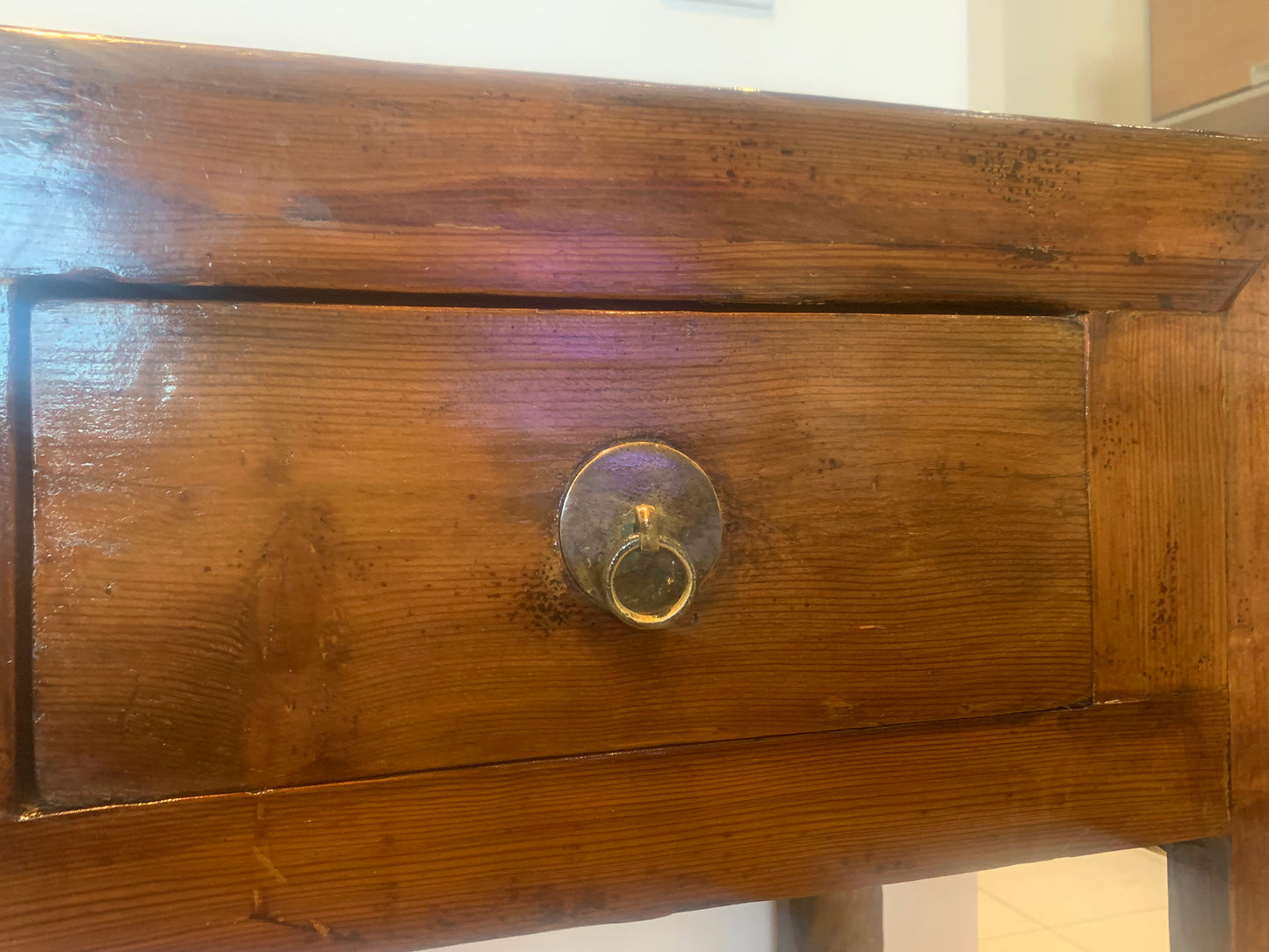 Antique One-Of a Kind Chinese Hardwood Console, Hall, Altar Table/Sideboard