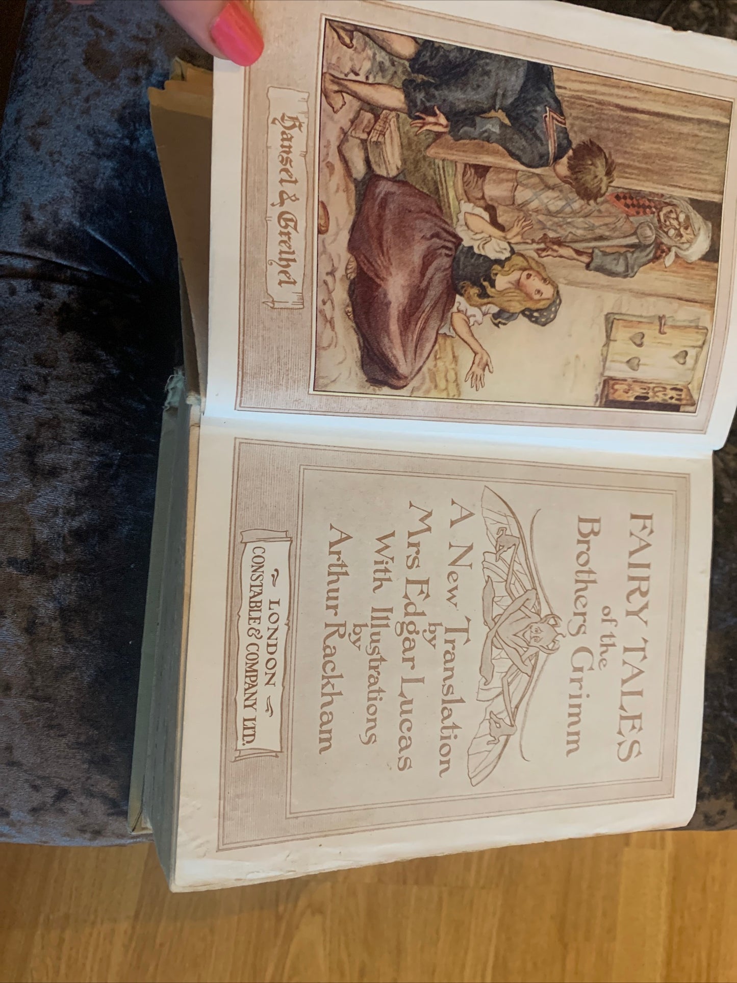 Antique Fairy Tales Of The Brothers Grimm. 1900 Illustrated By Arthur Rackham