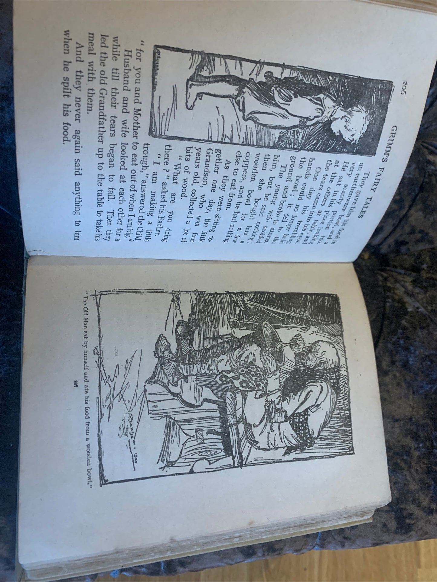 Antique Fairy Tales Of The Brothers Grimm. 1900 Illustrated By Arthur Rackham