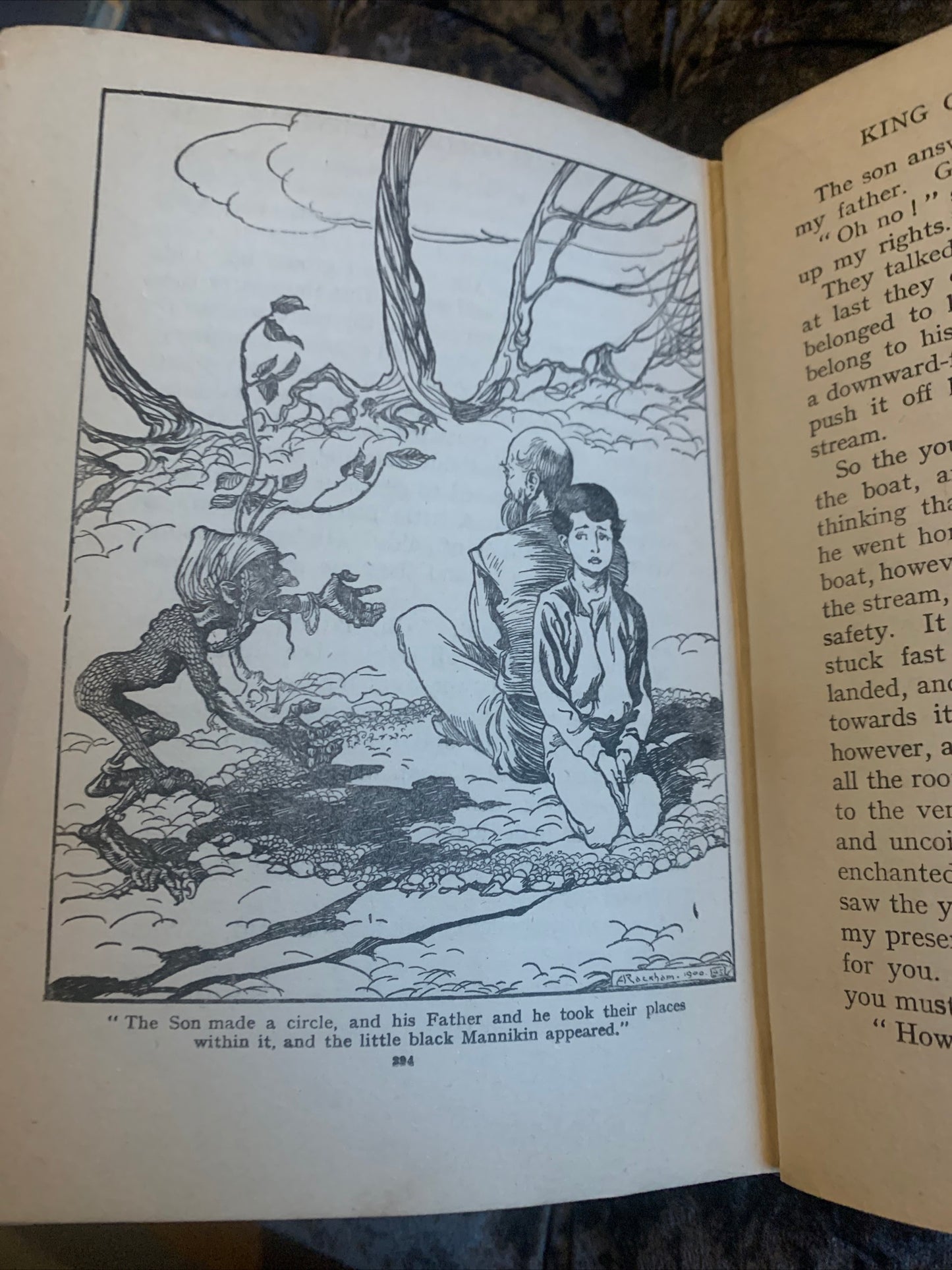 Antique Fairy Tales Of The Brothers Grimm. 1900 Illustrated By Arthur Rackham