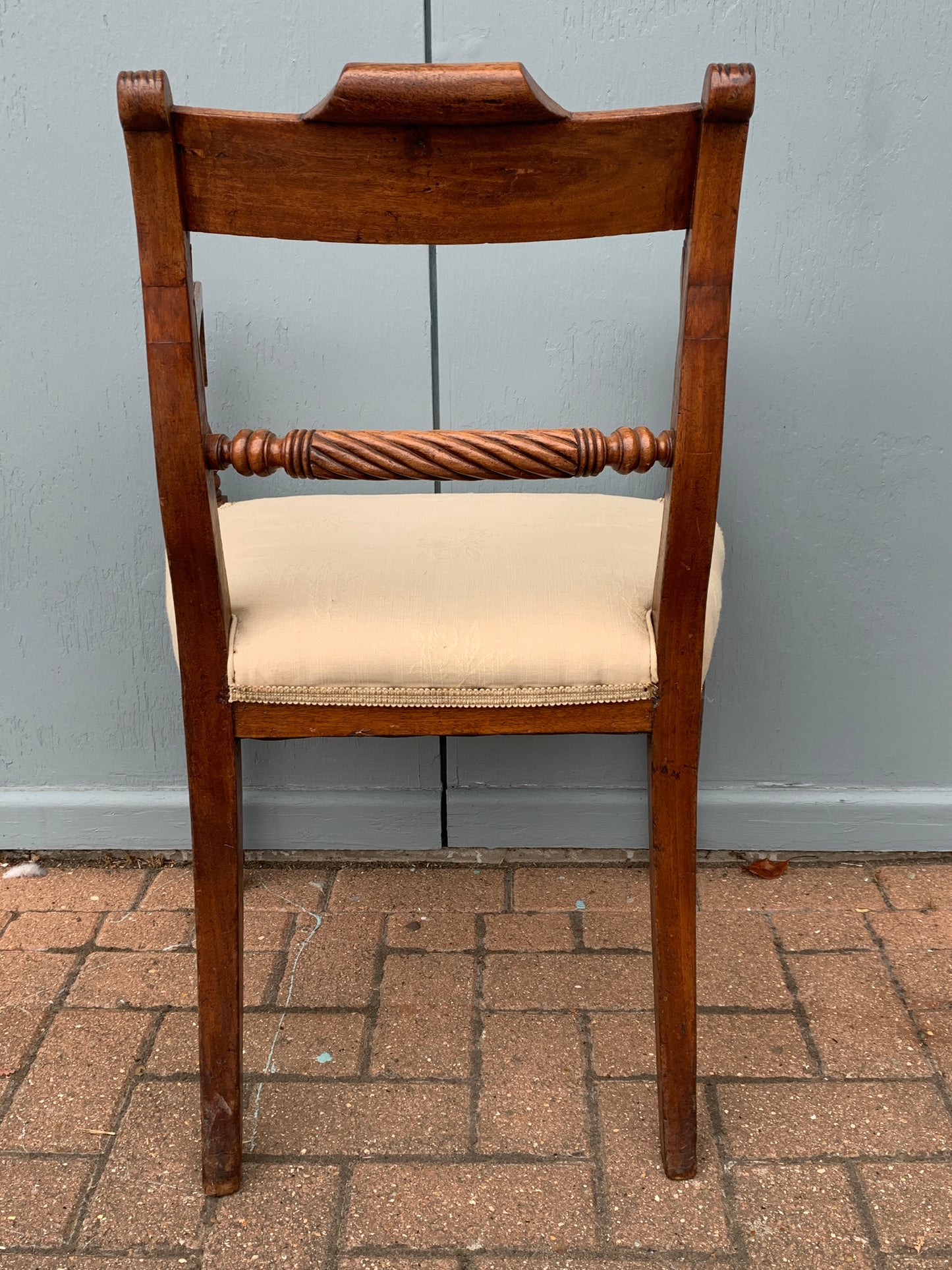 Antique Regency Period (1811-1820) Mahogany Elbow Chair